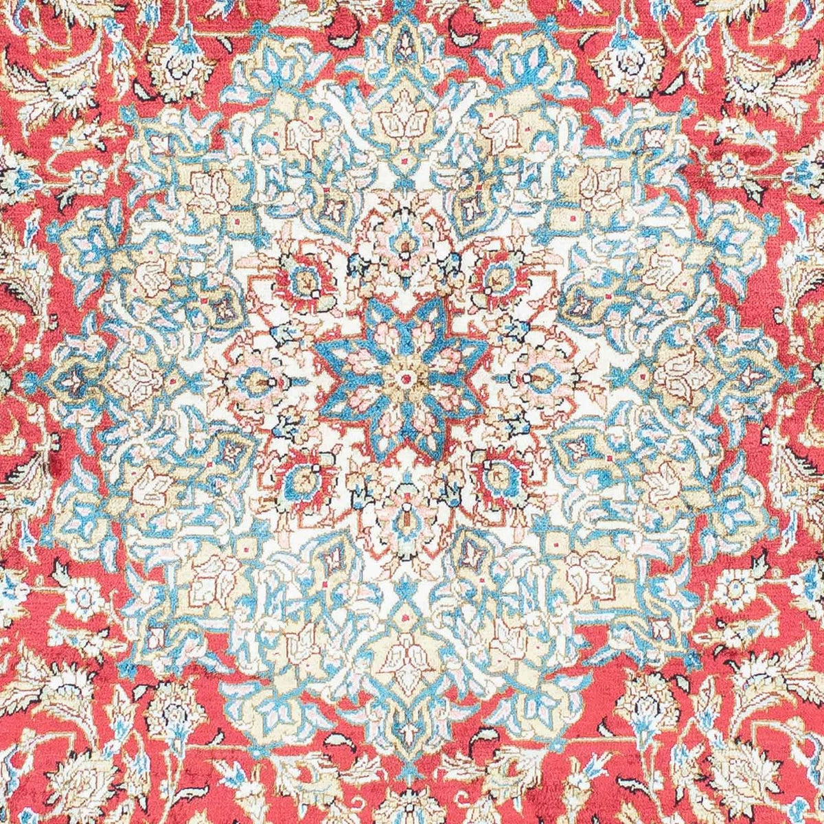 Perser Rug - Ghom - 156 x 98 cm - red
