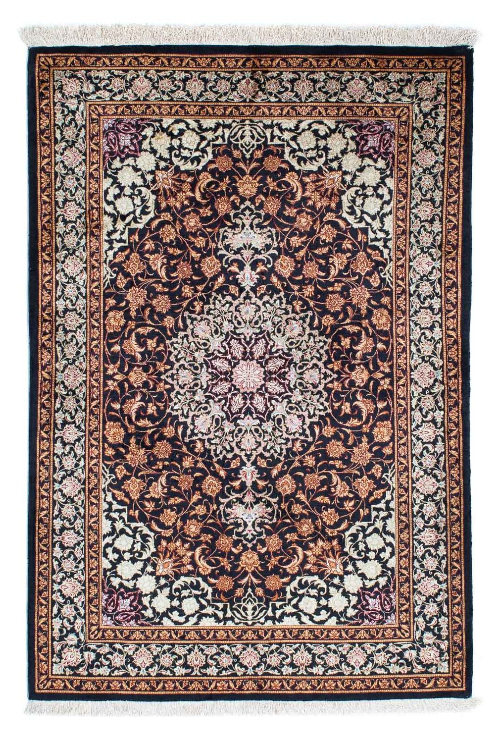 Perser Rug - Ghom - 149 x 100 cm - dark blue