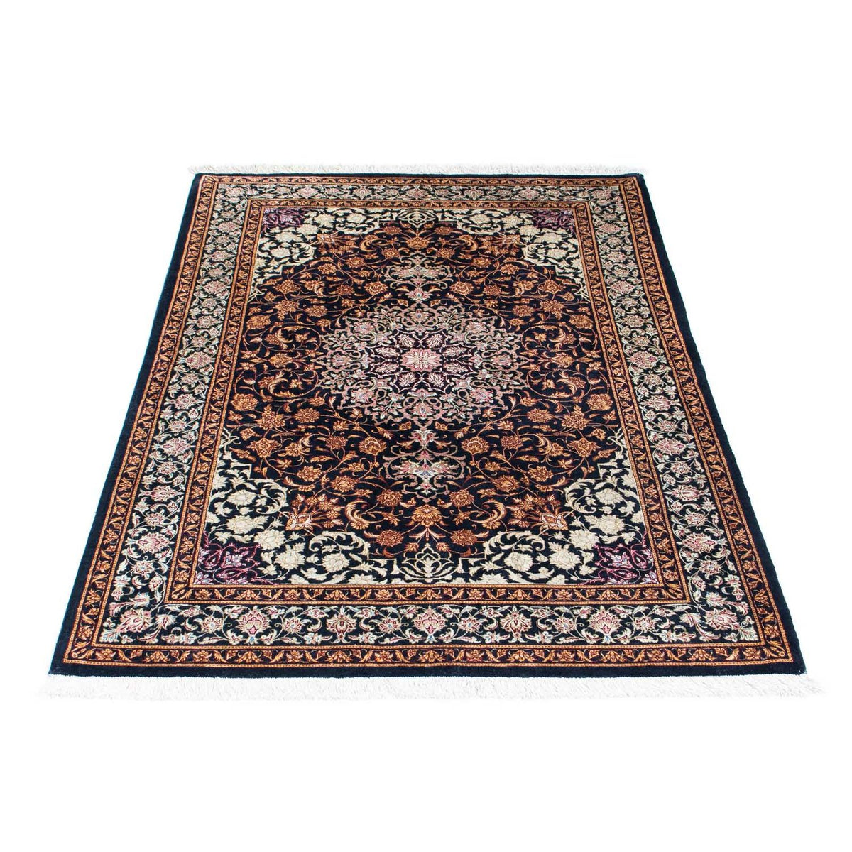 Perser Rug - Ghom - 149 x 100 cm - dark blue
