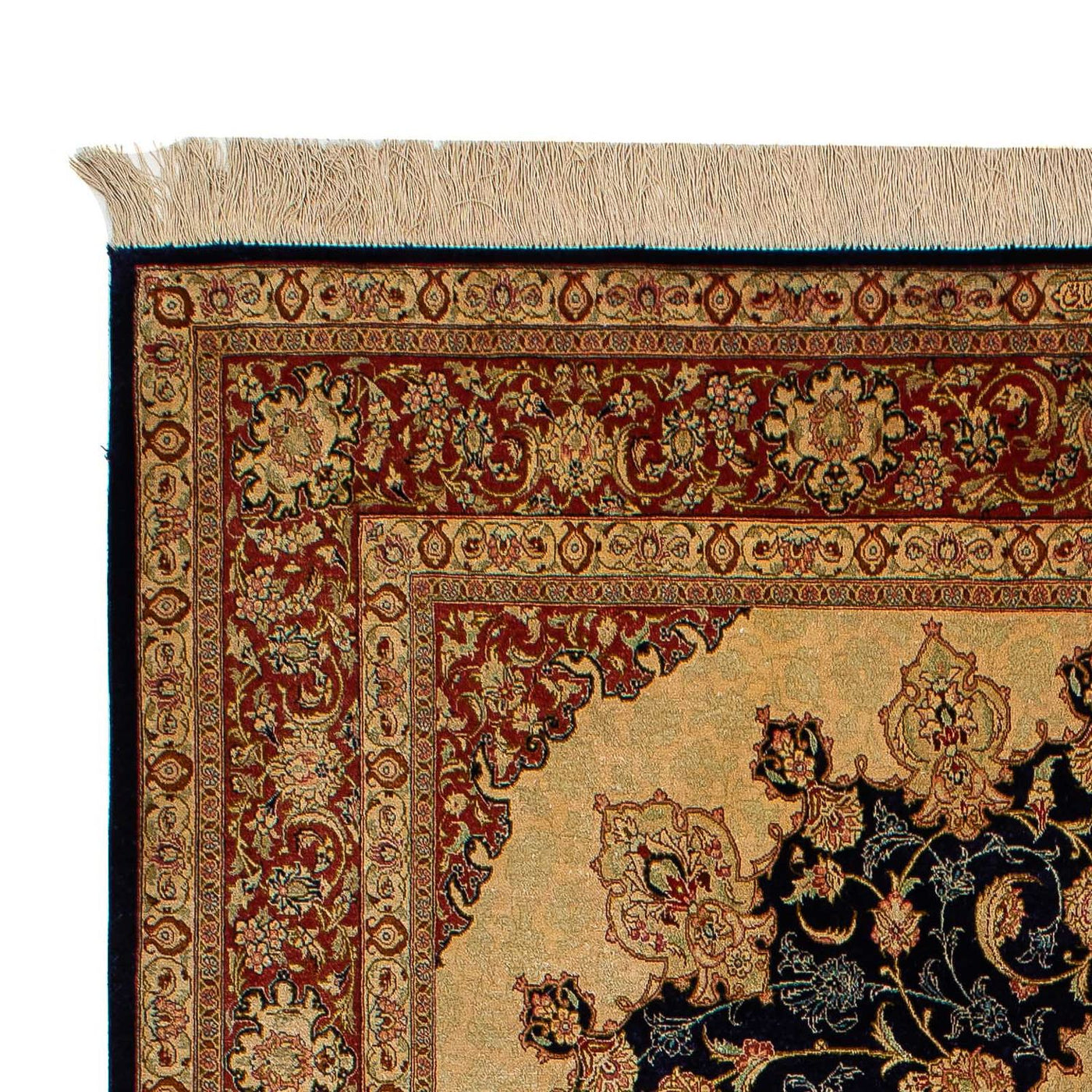 Qom - Silk Rug 216x132cm - Oriental Rug