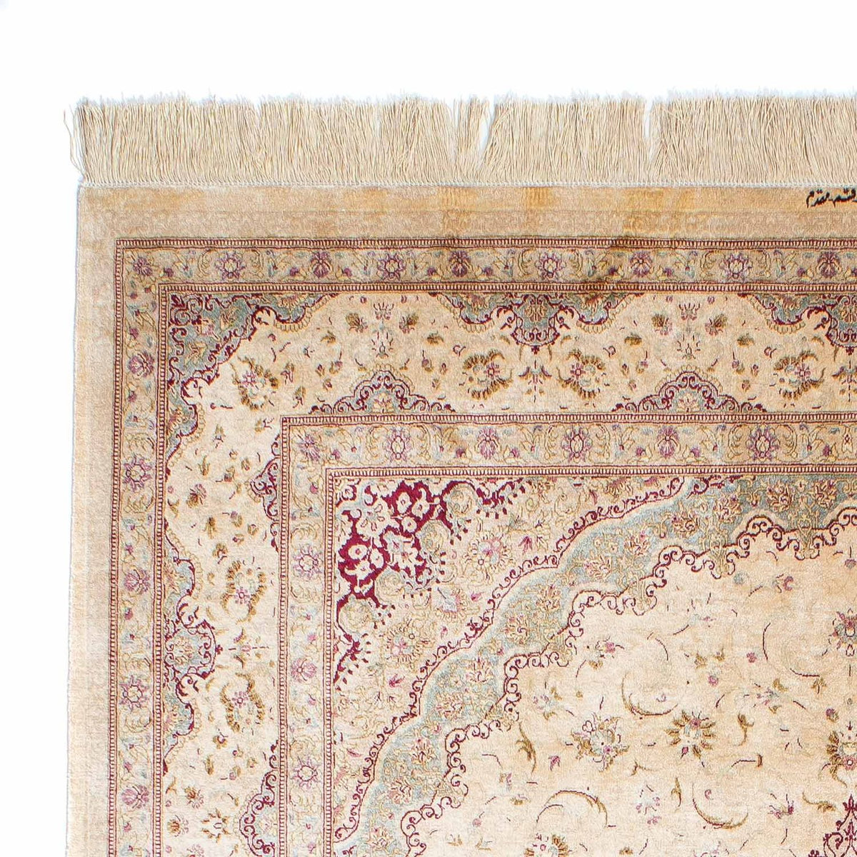 Qom Rug 158x233cm - Persian Rugs