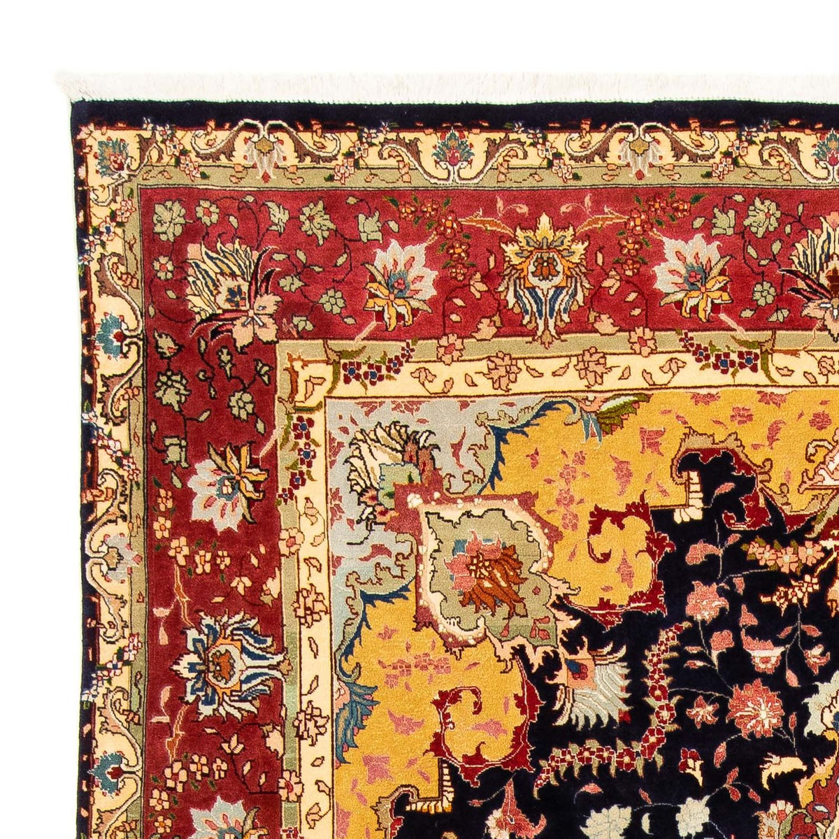 Tabriz - 50 Raj Rug 190x288cm - Persian Rugs
