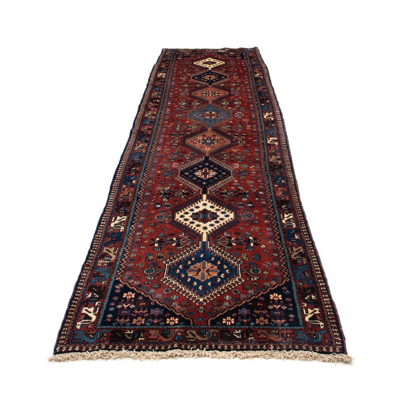 Runner Perser Rug - Nomadic - 370 x 84 cm - dark red