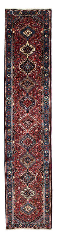 Runner Perser Rug - Nomadic - 368 x 80 cm - dark red