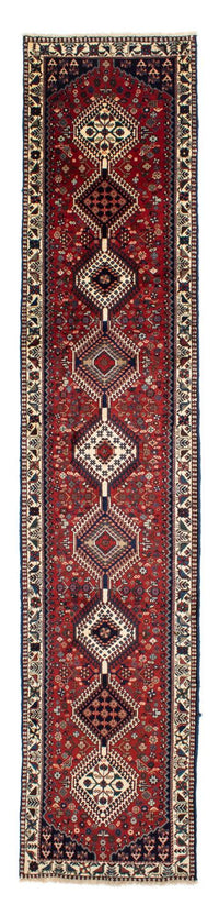 Runner Perser Rug - Nomadic - 380 x 78 cm - dark red