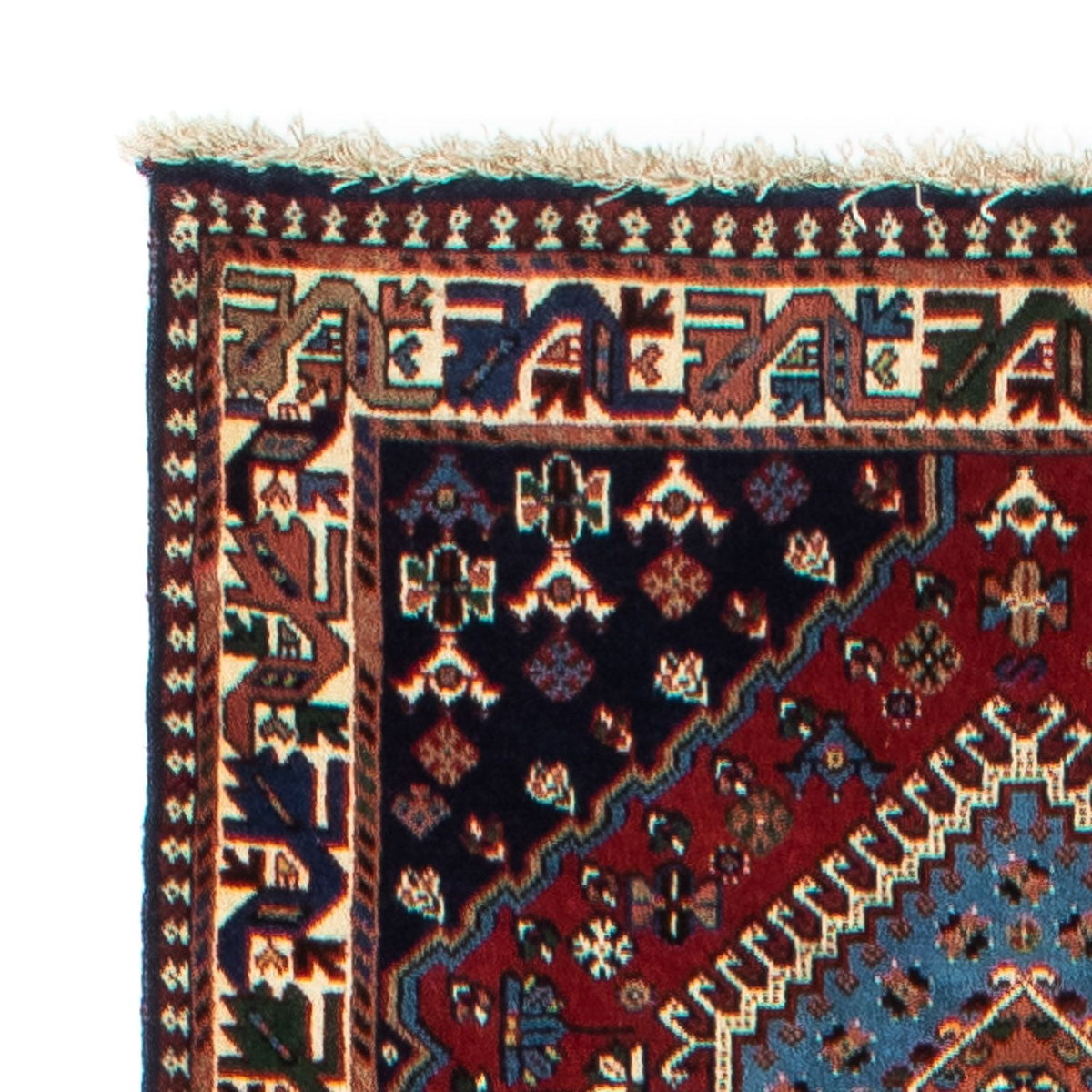 Runner Perser Rug - Nomadic - 373 x 80 cm - dark red