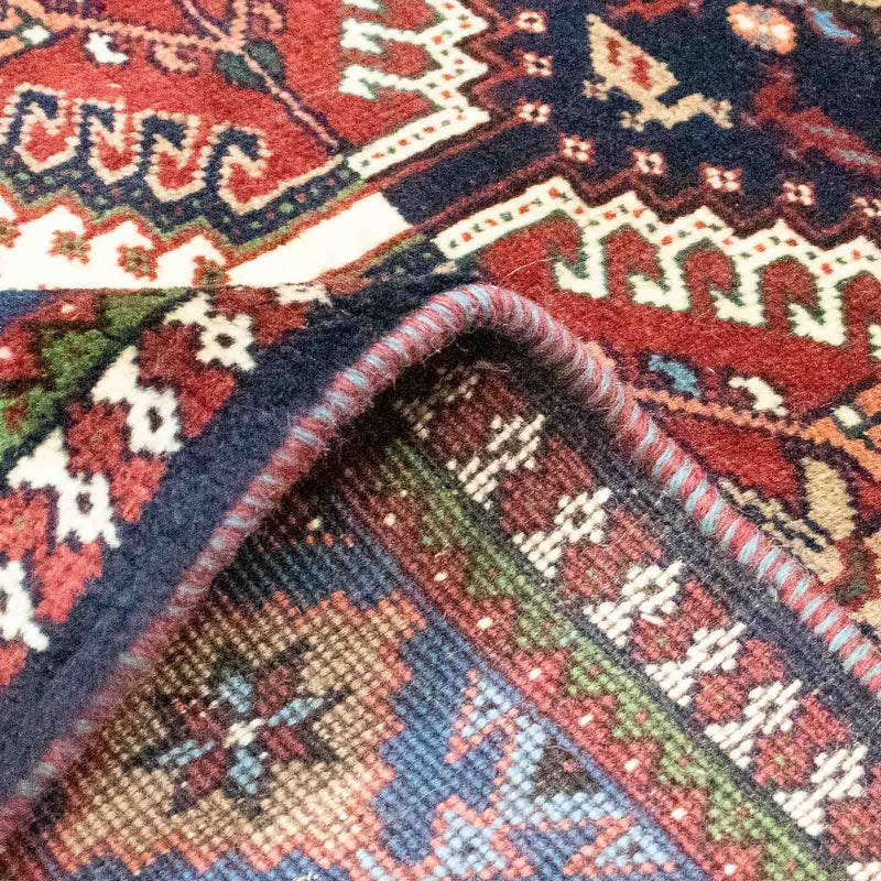 Perser Rug - Nomadic - 217 x 130 cm - dark red