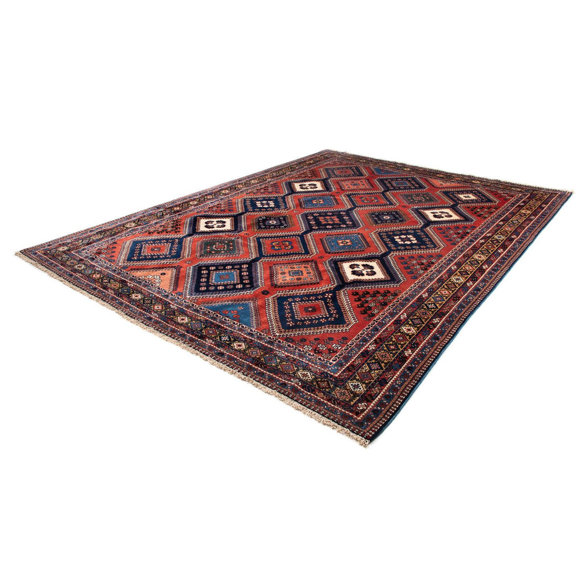 Perser Rug - Nomadic - 340 x 253 cm - red
