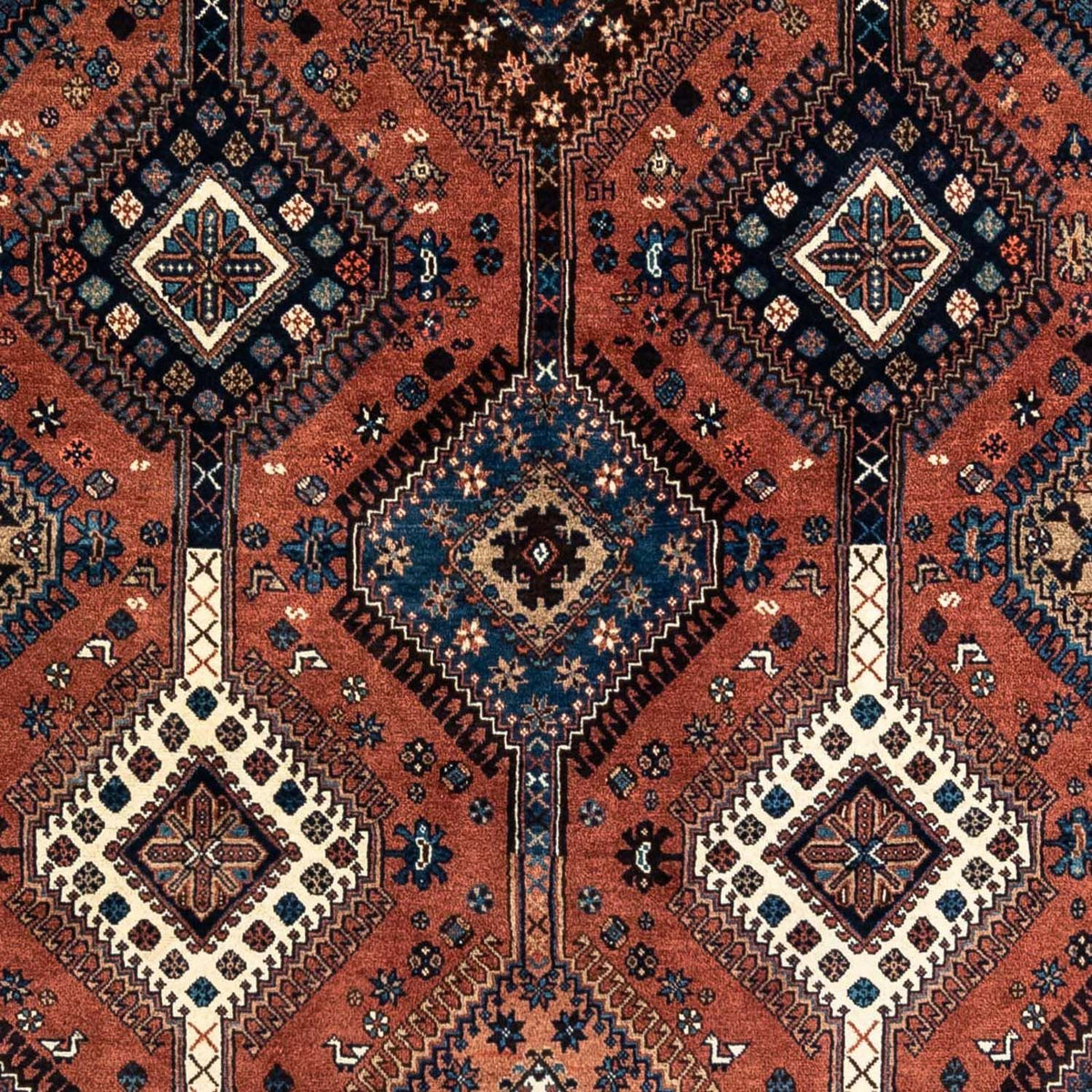 Perser Rug - Nomadic - 322 x 207 cm - brown
