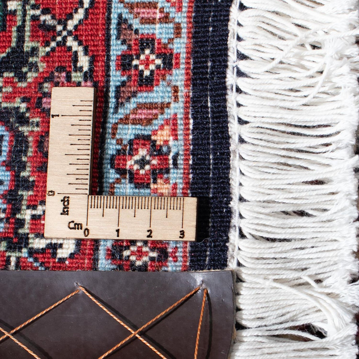 Runner Perser Rug - Bidjar - 212 x 74 cm - dark red