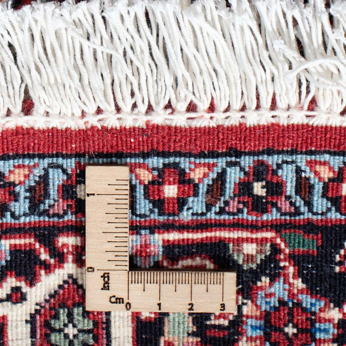 Runner Perser Rug - Bidjar - 205 x 74 cm - dark red