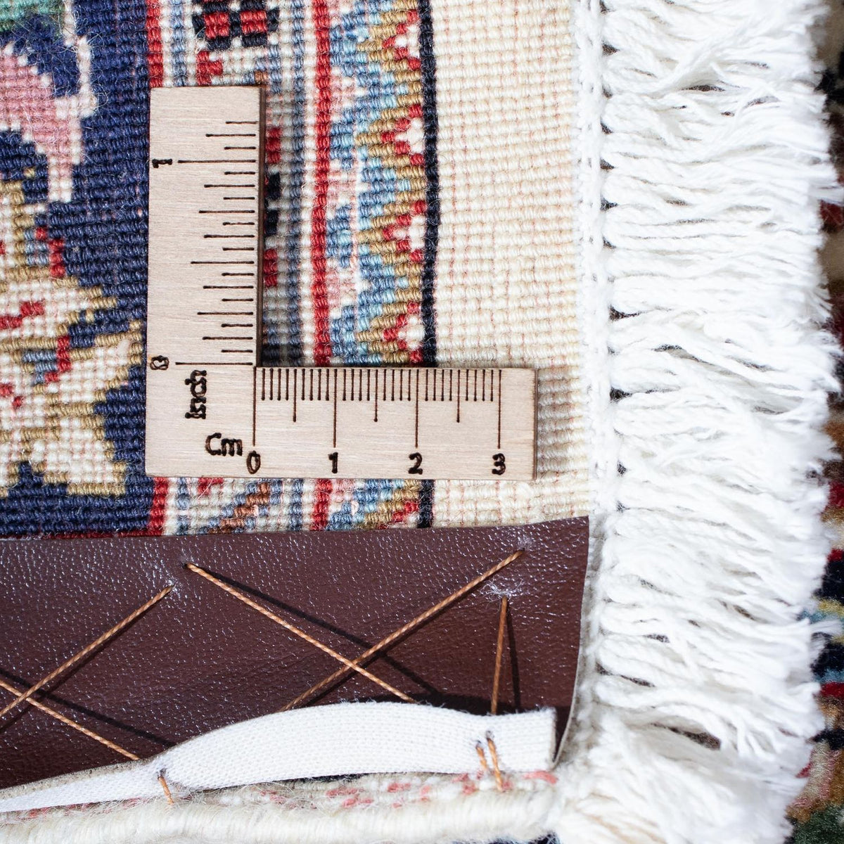 Runner Perser Rug - Ghom - 194 x 70 cm - beige