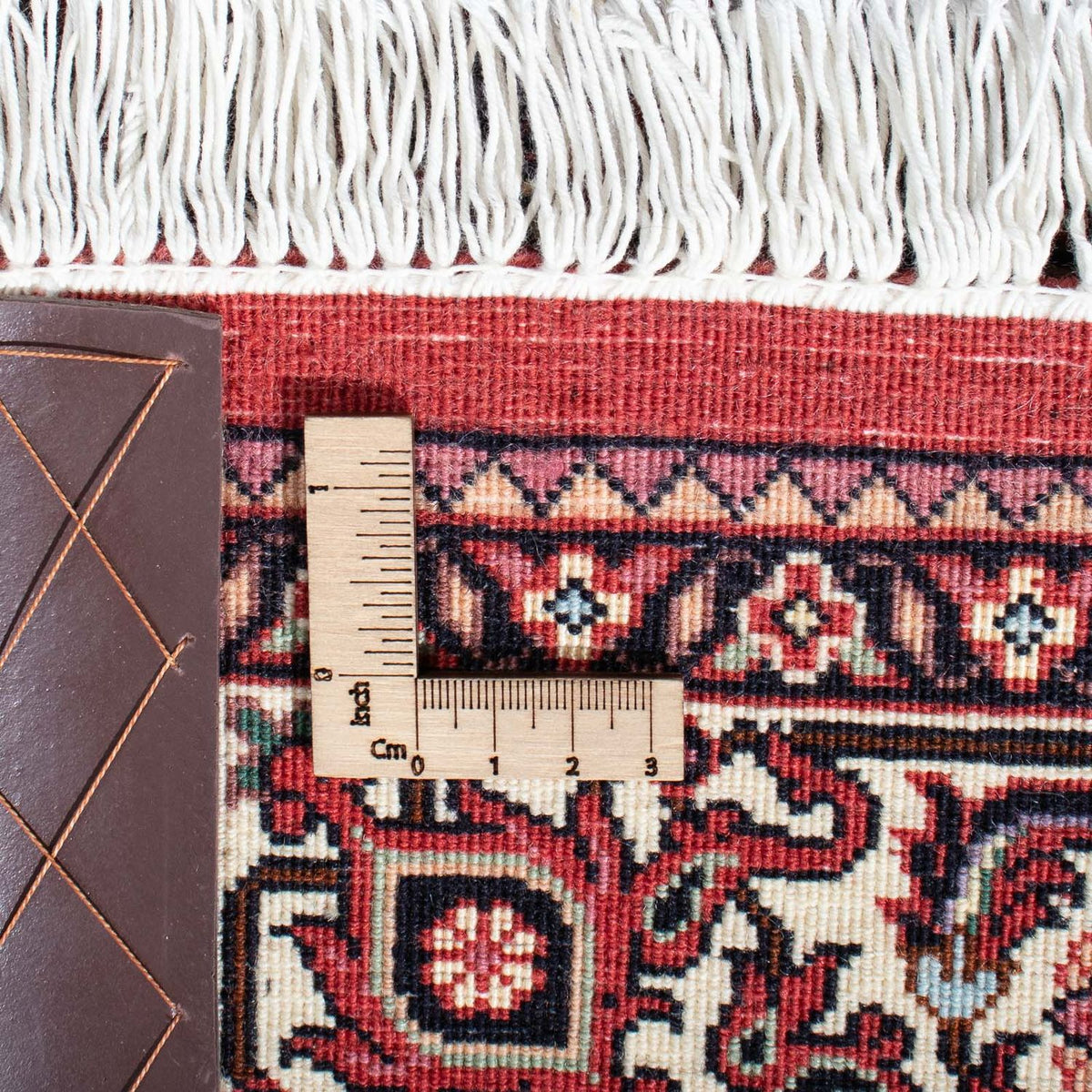 Runner Perser Rug - Bidjar - 313 x 82 cm - dark red