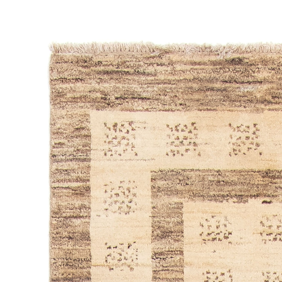 Runner Gabbeh Rug - Loribaft Perser - 295 x 79 cm - beige