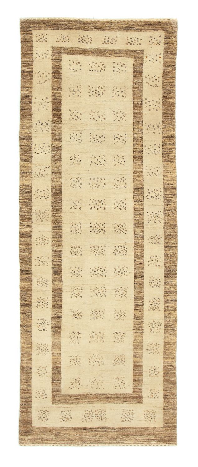 Runner Gabbeh Rug - Indus - 212 x 78 cm - beige