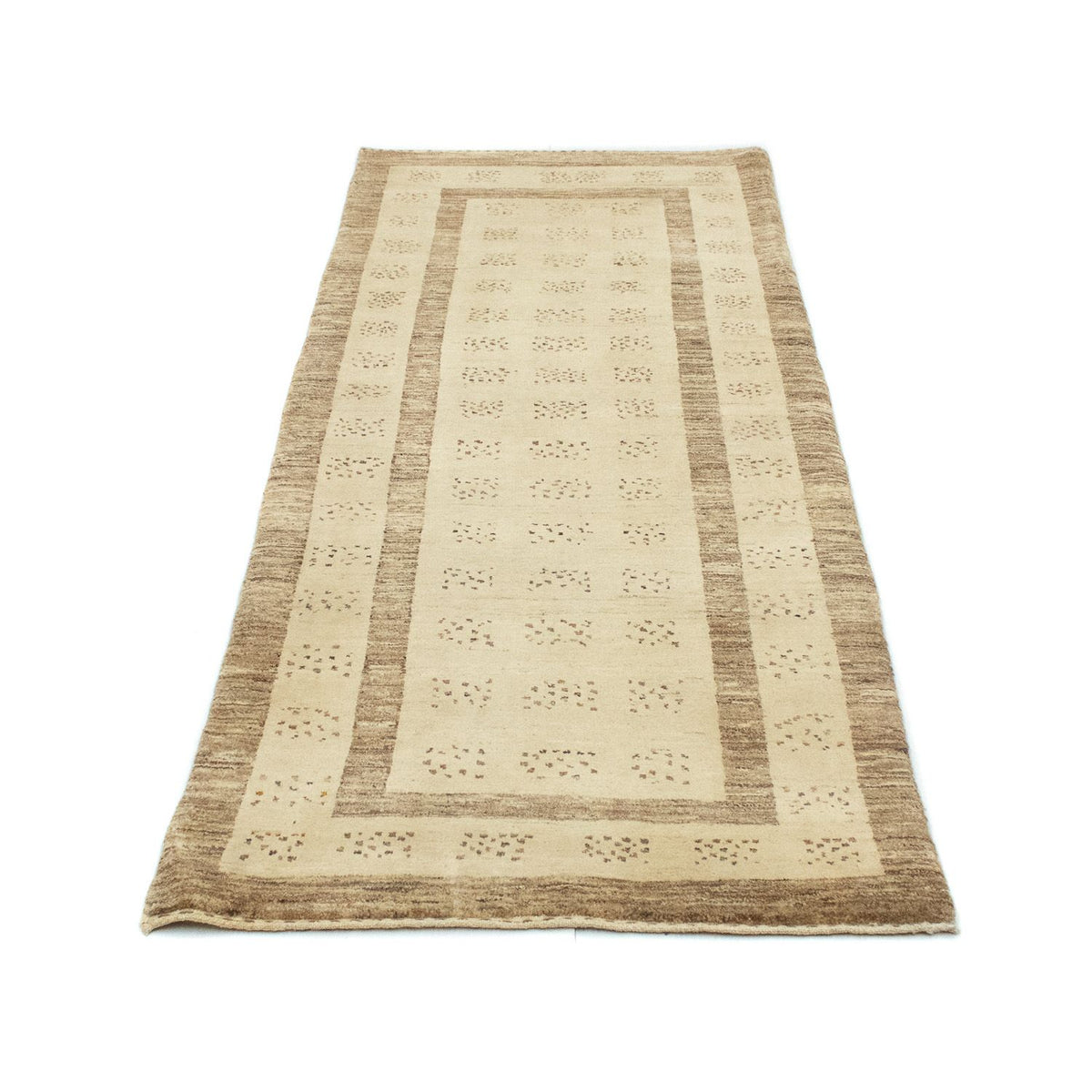 Runner Gabbeh Rug - Indus - 212 x 78 cm - beige
