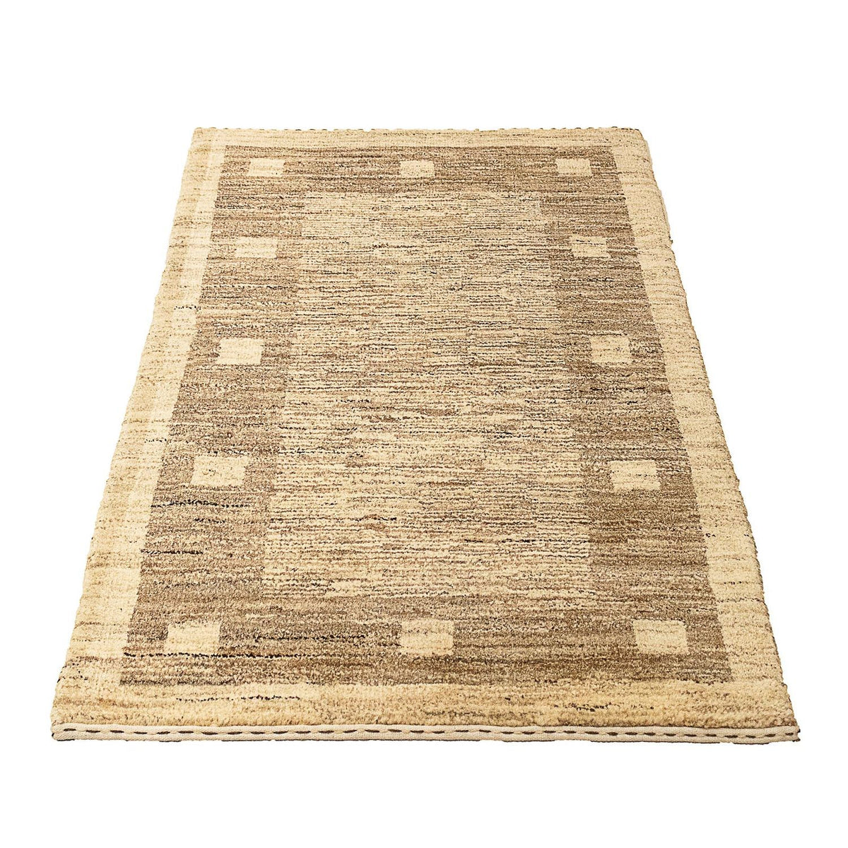 Gabbeh Rug - Indus - 126 x 77 cm - light brown