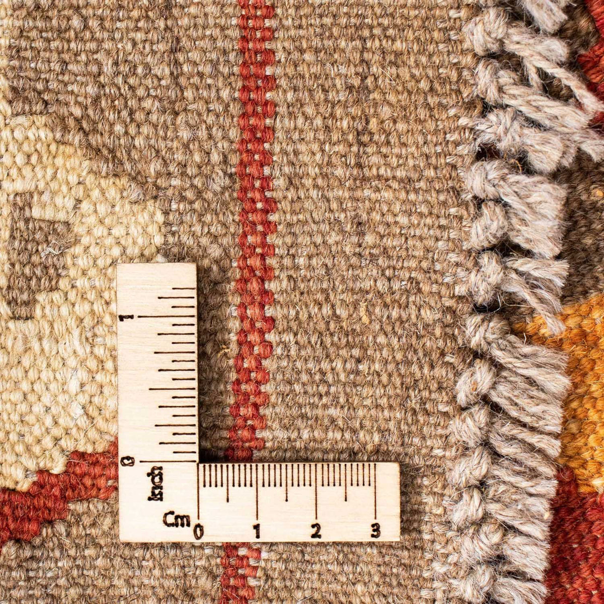 Runner Kelim Rug - Oriental - 198 x 78 cm - beige