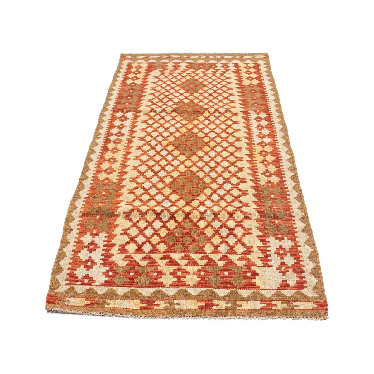 Runner Kelim Rug - Oriental - 197 x 79 cm - beige