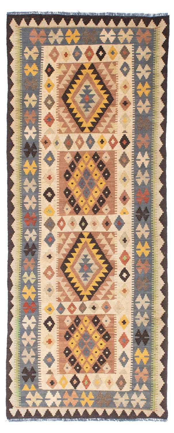 Runner Kelim Rug - Oriental - 208 x 82 cm - beige