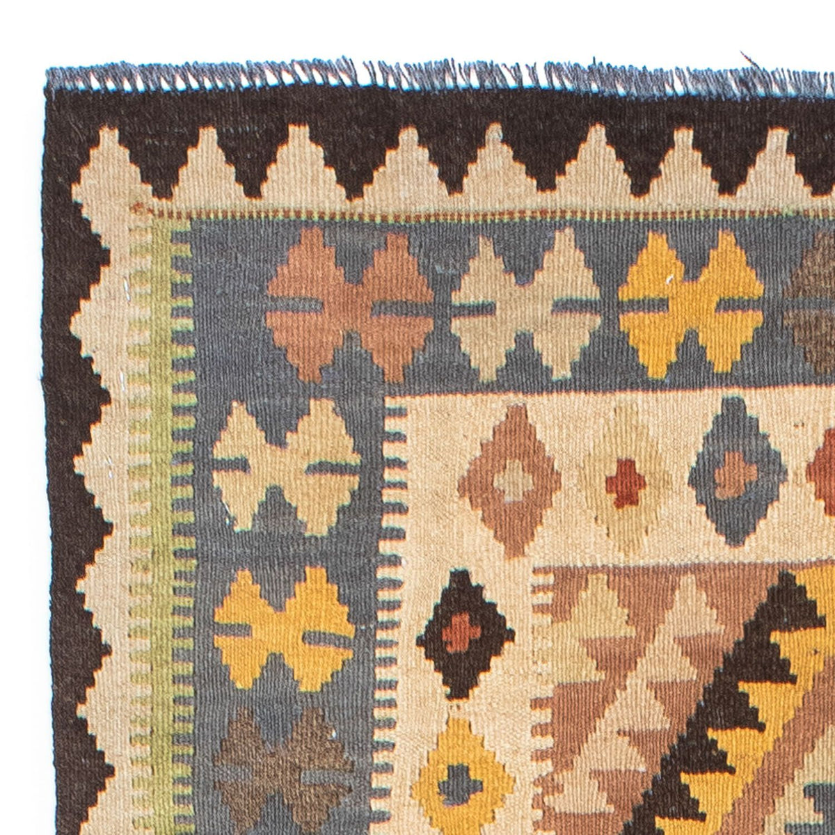 Runner Kelim Rug - Oriental - 208 x 82 cm - beige