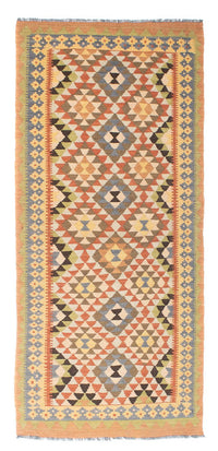 Runner Kelim Rug - Oriental - 200 x 91 cm - light brown