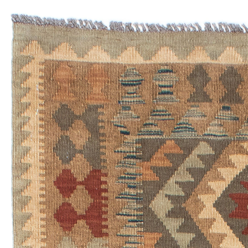 Runner Kelim Rug - Oriental - 192 x 83 cm - light brown