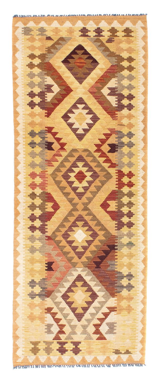 Runner Kelim Rug - Oriental - 191 x 77 cm - light brown