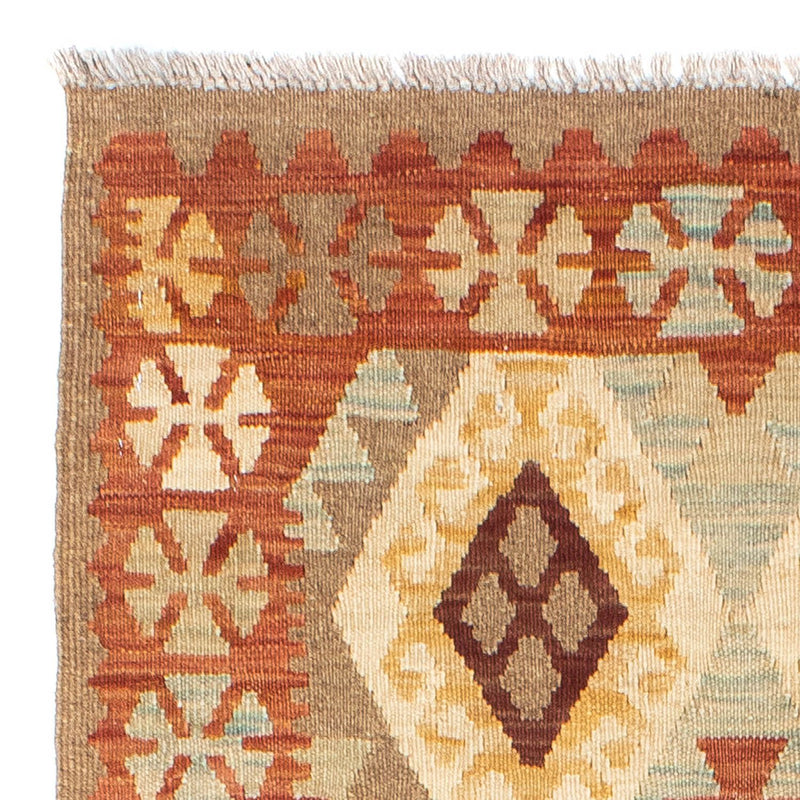 Runner Kelim Rug - Oriental - 201 x 78 cm - beige