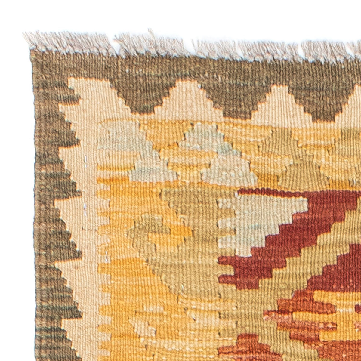 Runner Kelim Rug - Oriental - 187 x 73 cm - rust