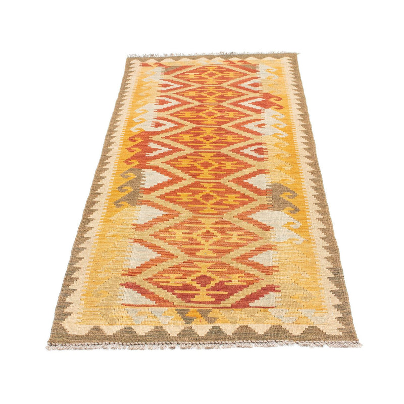 Runner Kelim Rug - Oriental - 187 x 73 cm - rust