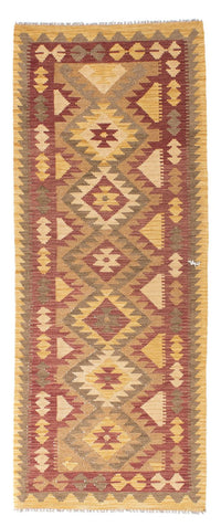Runner Kelim Rug - Oriental - 192 x 77 cm - light brown