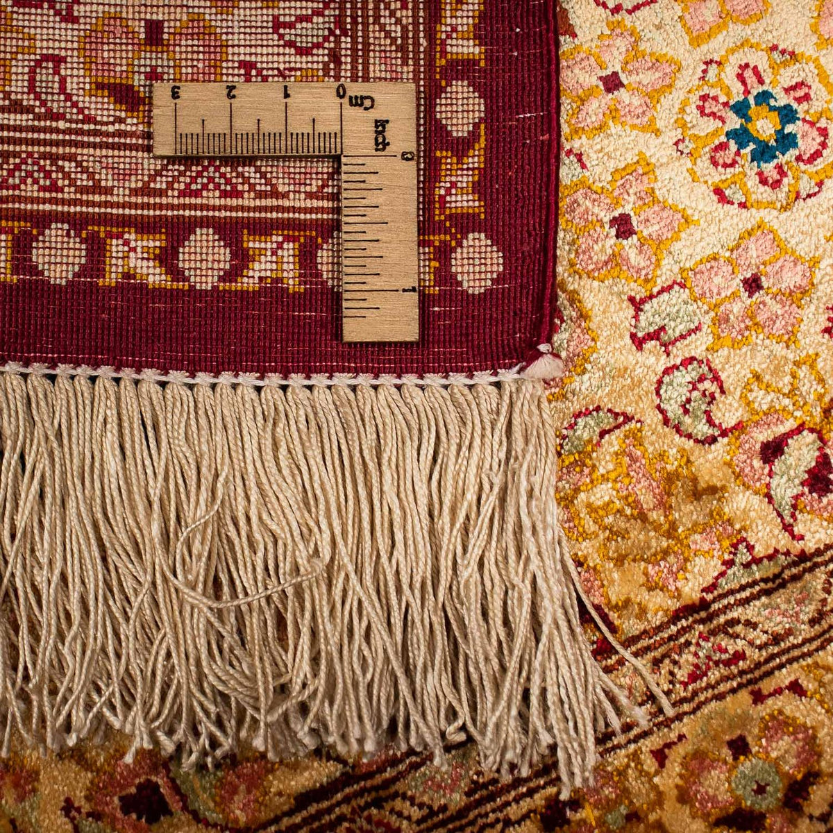 Silk Rug - Chinese Silk - 198 x 137 cm - multicolored