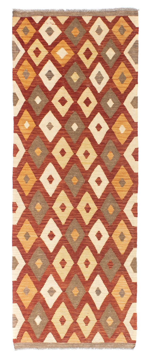 Runner Kelim Rug - Oriental - 193 x 73 cm - rust