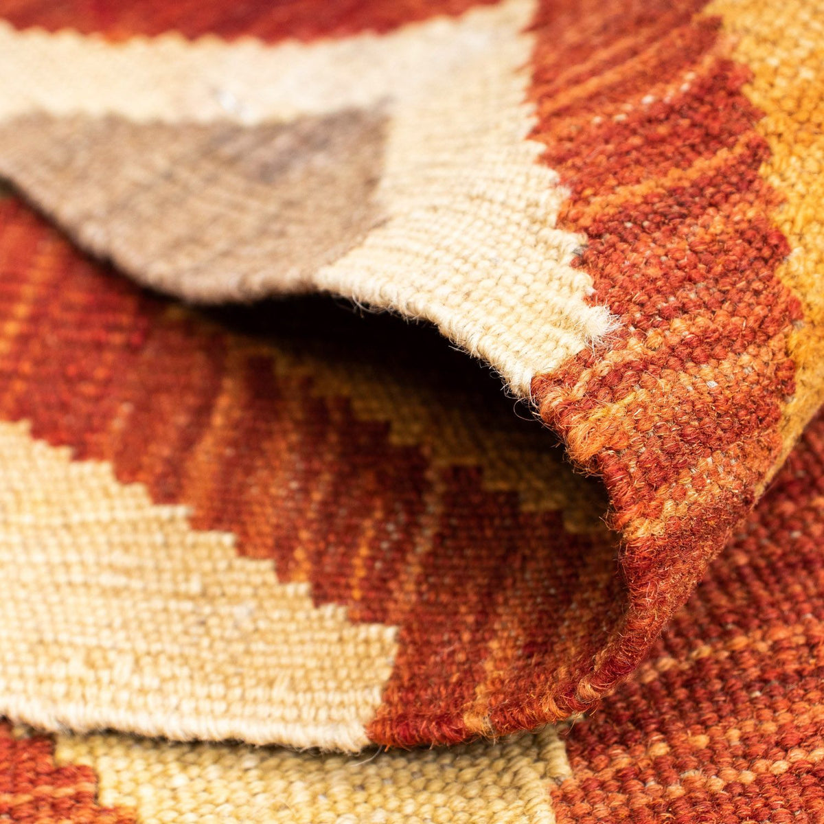 Runner Kelim Rug - Oriental - 193 x 73 cm - rust