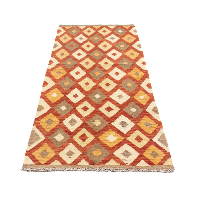 Runner Kelim Rug - Oriental - 193 x 73 cm - rust