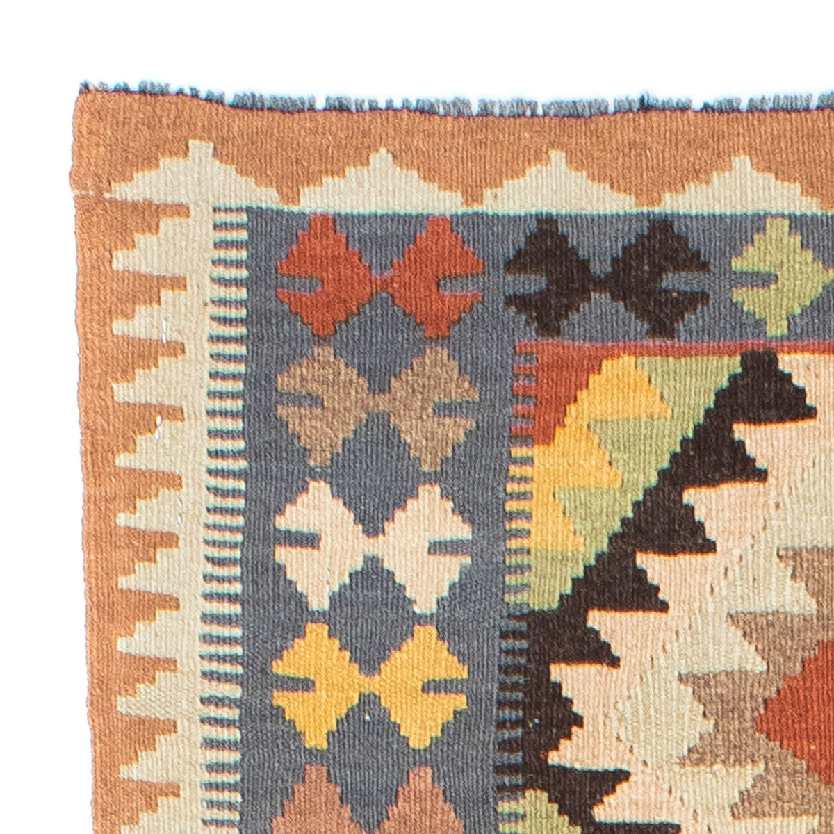 Runner Kelim Rug - Oriental - 230 x 69 cm - beige