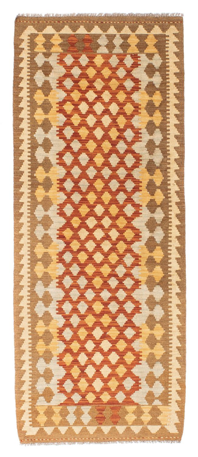 Runner Kelim Rug - Oriental - 191 x 74 cm - light brown