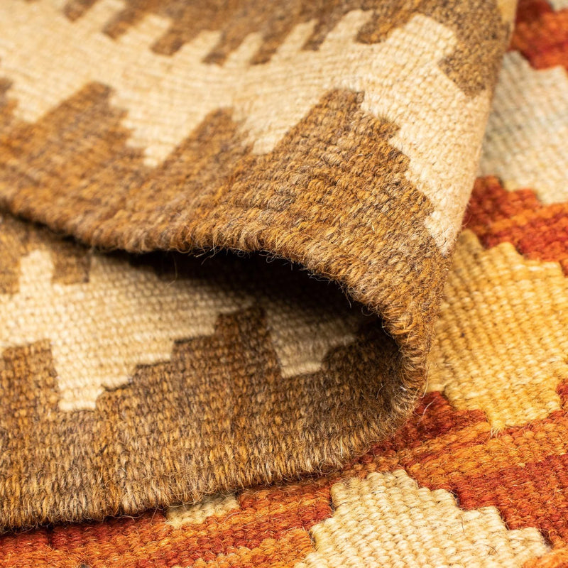 Runner Kelim Rug - Oriental - 191 x 74 cm - light brown