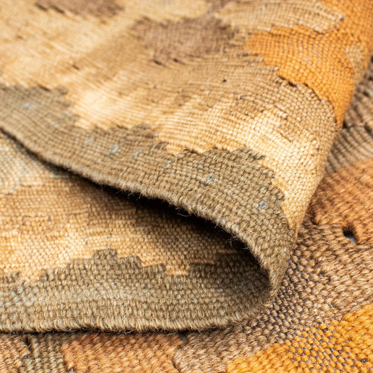 Runner Kelim Rug - Oriental - 198 x 81 cm - light brown