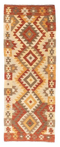 Runner Kelim Rug - Oriental - 197 x 69 cm - beige