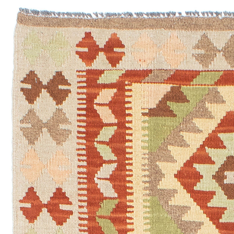 Runner Kelim Rug - Oriental - 196 x 86 cm - beige