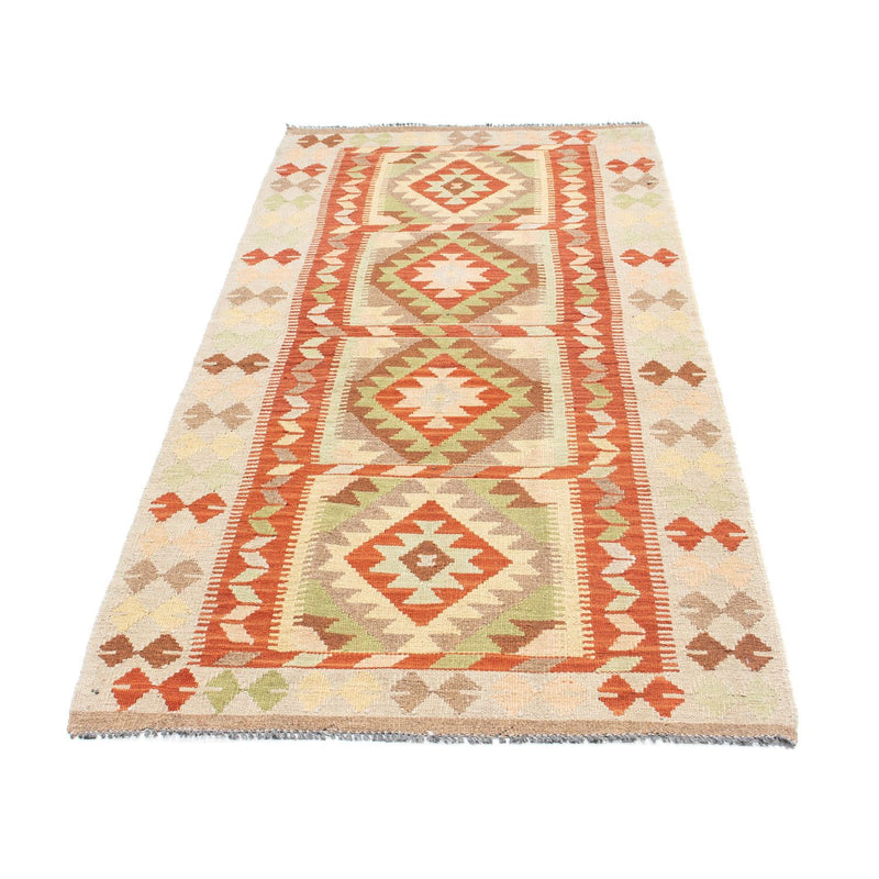 Runner Kelim Rug - Oriental - 196 x 86 cm - beige