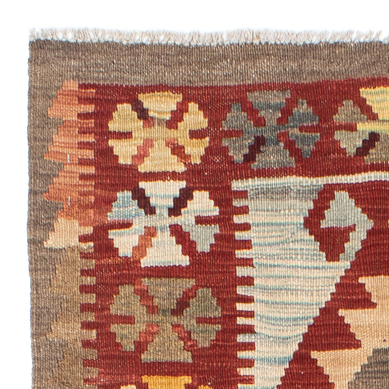Runner Kelim Rug - Oriental - 206 x 77 cm - beige