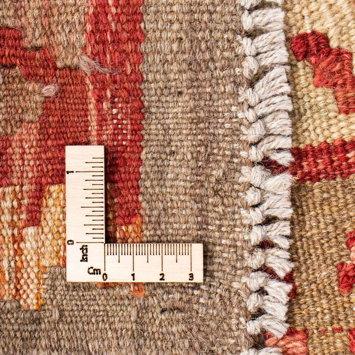 Runner Kelim Rug - Oriental - 206 x 77 cm - beige