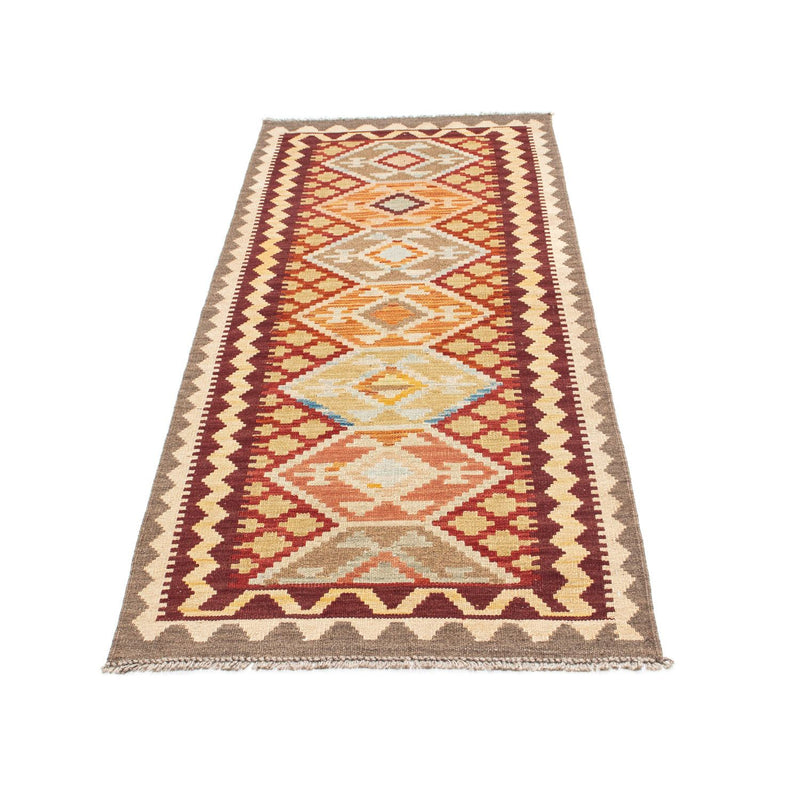 Runner Kelim Rug - Oriental - 202 x 73 cm - beige