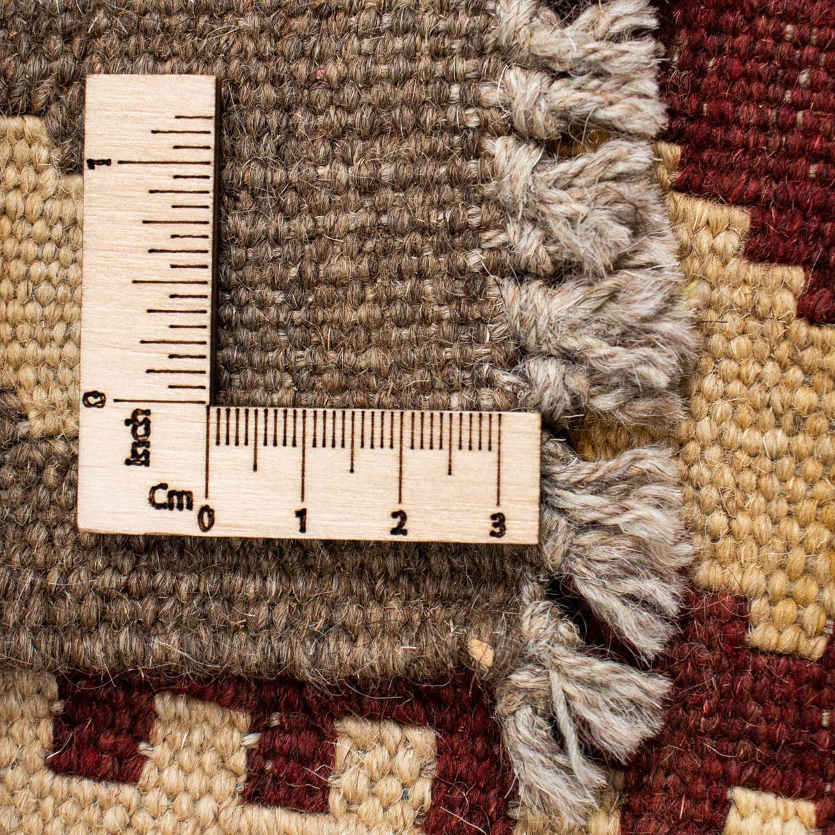 Runner Kelim Rug - Oriental - 202 x 73 cm - beige