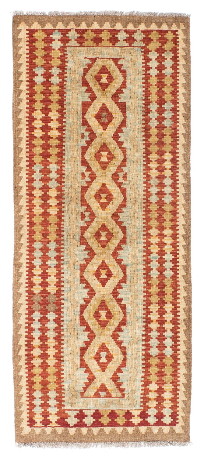Runner Kelim Rug - Oriental - 200 x 85 cm - beige