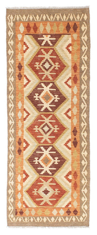 Runner Kelim Rug - Oriental - 203 x 73 cm - beige