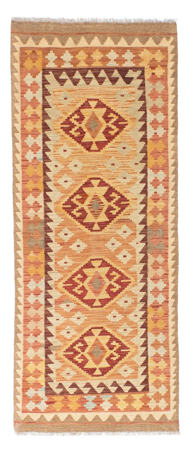 Runner Kelim Rug - Oriental - 189 x 75 cm - light brown
